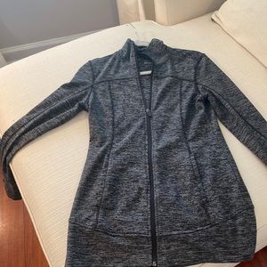 Old navy athletic jacket. Long covers hips. Size small